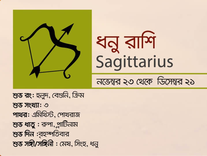 কেমন যাবে ২০১৯ > ধনু রাশি