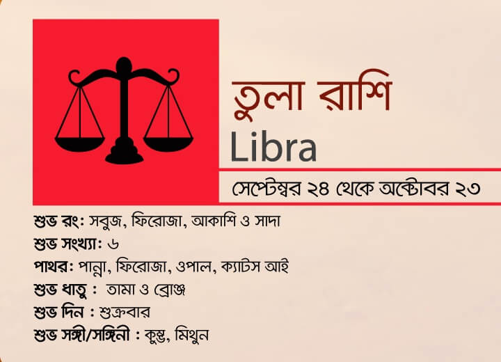 কেমন যাবে ২০১৯ > তুলা রাশি
