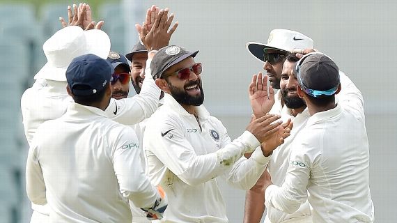 অ্যাডিলেডে ঐতিহাসিক টেস্ট জয় কোহলিদের