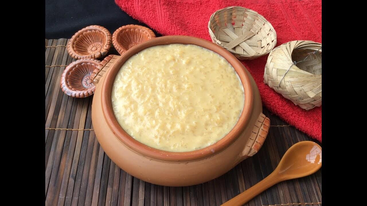 অতিথি আপ্যায়নে খেজুরের গুড়ে দুধ কদু