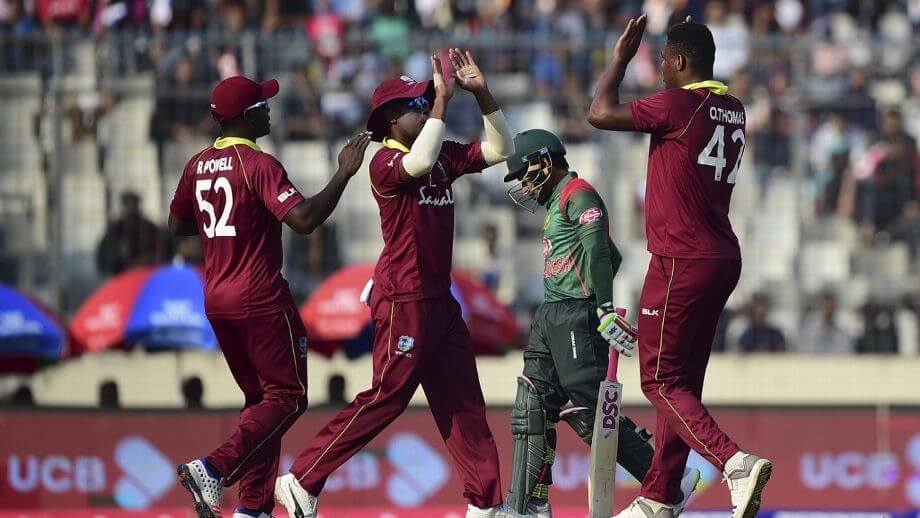 টাইগারদের হারিয়ে সিরিজ সমতায় উইন্ডিজ