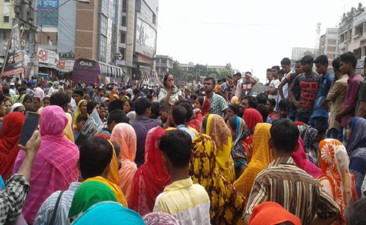 আন্দোলনরত শ্রমিকরা কর্মস্থলে ফিরেছেন