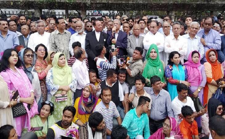 খালেদাকে মুক্ত করতে আন্দোলনের হুমকি বিএনপির