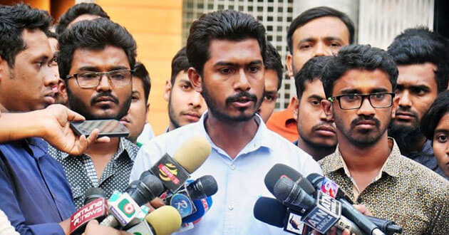 শিক্ষার্থীরা না চাইলে দায়িত্ব নেব না: নুর